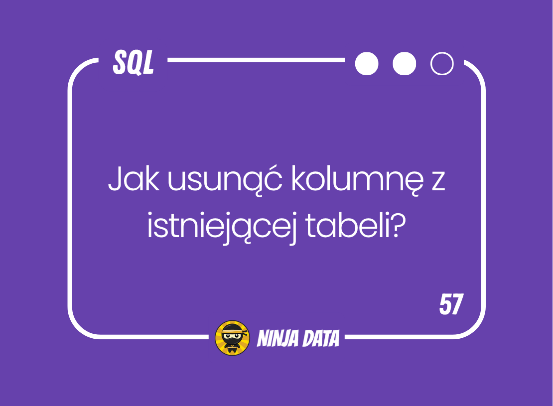 Fiszka SQL średniozaawansowany przód