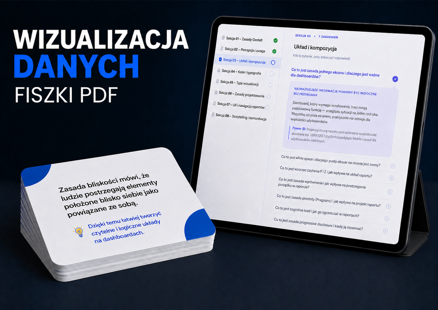 Fiszki Psychologia Wizualizacji